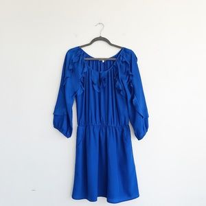 GIANNI BINI BELINDA COBALT DRESS